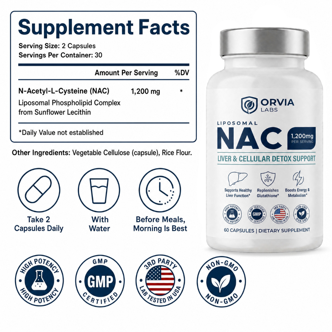 Liposomal NAC │ Maximum Potency Formula
