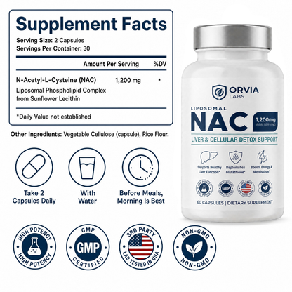 Liposomal NAC │ Maximum Potency Formula