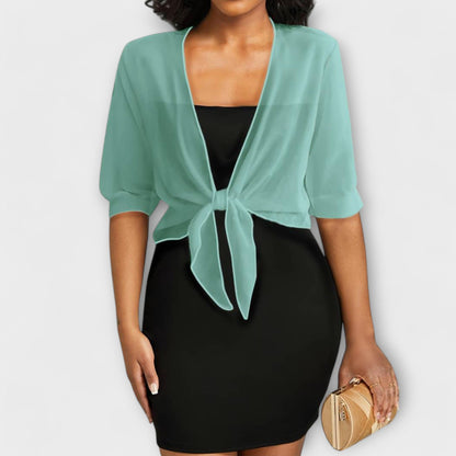 Olivia - Open Front Blouse