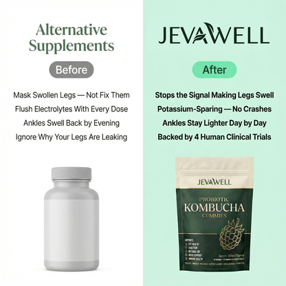 Probiotic Kombucha Gummy for Swollen Legs